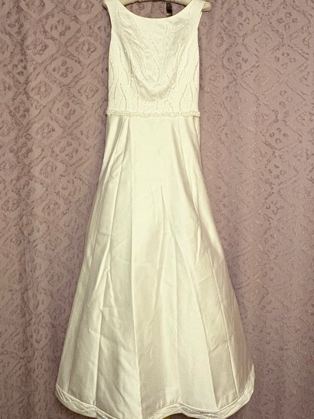 St. Patrick Ivory A-Line Sleeveless Wedding Dress